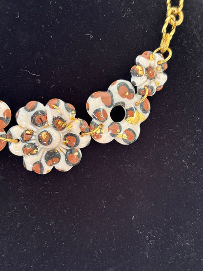 Collier léopard